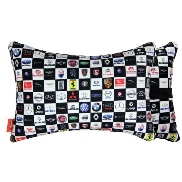 پشت گردنی صندلی خودرو طرح لوگو شیکدو مدل CPL26 بسته 1 عددی